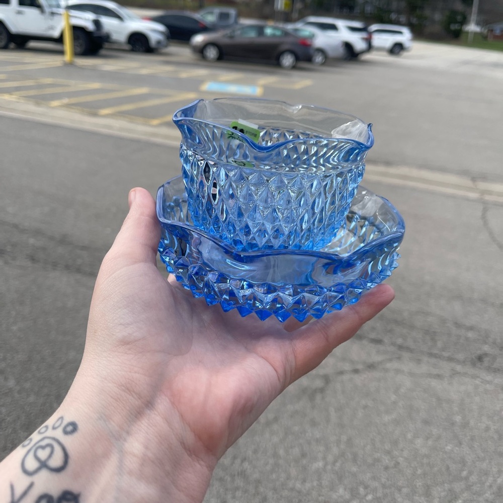 Indiana Dimond Point Glassware Set